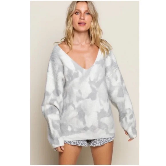 POL Relaxed fit marbled boyfriend sweater - Picture 7 of 10